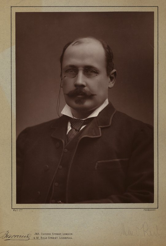 Ritratto di George Augustus Henry Sala da Herbert Rose Barraud