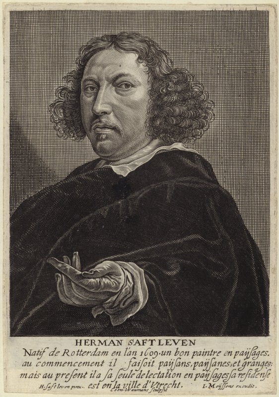 Ritratto di Herman Saftleven il Giovane da Herman the Younger Saftleven
