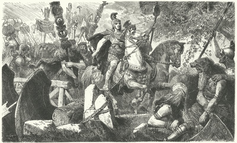I Romani in Germania da Hermann Vogel