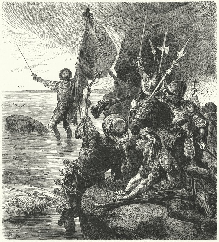 Vasco Núñez de Balboa rivendica l