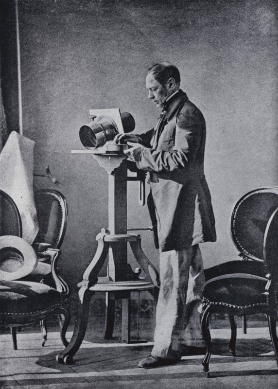 Ritratto di Hippolyte Bayard, scattato da lui stesso (foto b/n) da Hippolyte Bayard