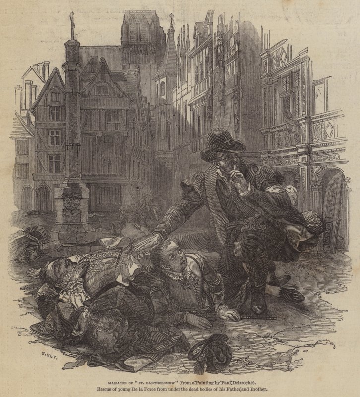 Massacro di San Bartolomeo da Hippolyte Delaroche
