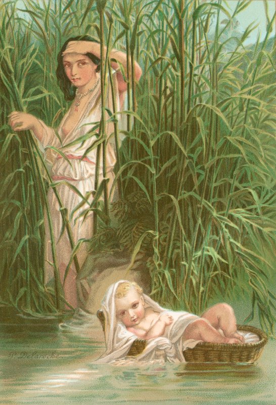 Miriam e Mosè da Hippolyte Delaroche