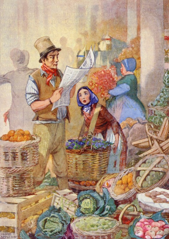 "La ragazza del mercato stracciato gridò: 