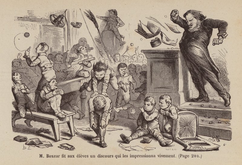 Illustrazione per Un Bon Petit Diable da Horace (after) Castelli