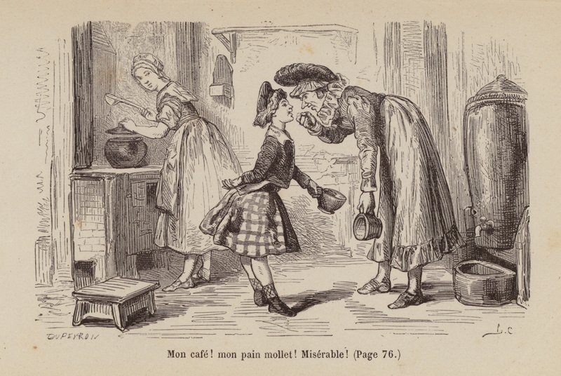 Illustrazione per Un Bon Petit Diable da Horace (after) Castelli