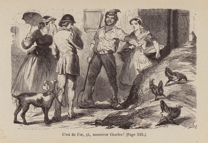 Illustrazione per Un Bon Petit Diable da Horace (after) Castelli
