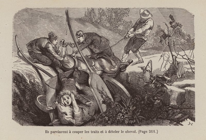 Illustrazione per Un Bon Petit Diable da Horace (after) Castelli