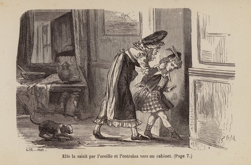 Illustrazione per Un Bon Petit Diable da Horace (after) Castelli