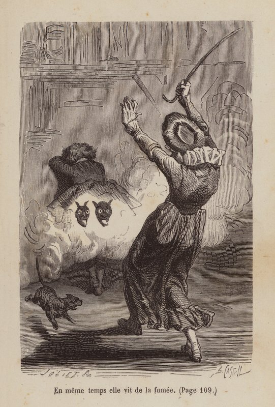 Illustrazione per Un Bon Petit Diable da Horace (after) Castelli