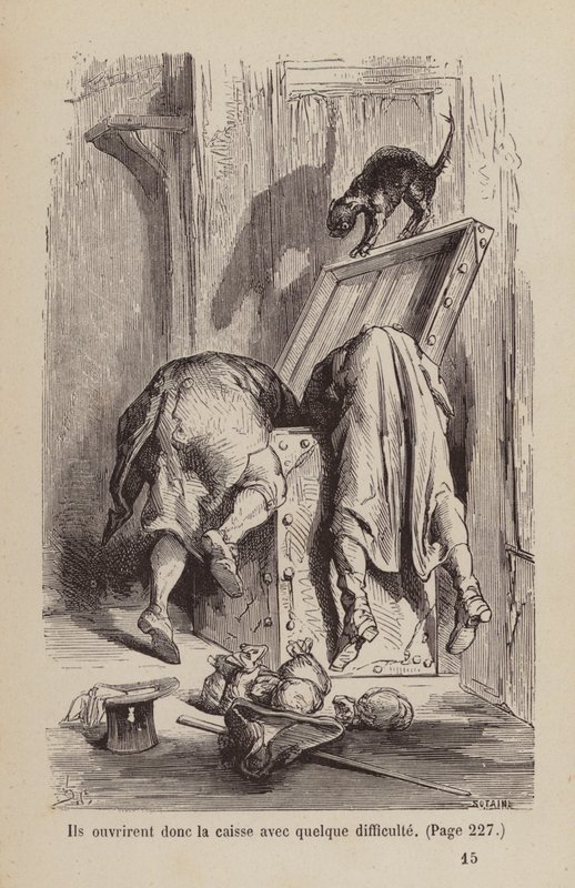 Illustrazione per Un Bon Petit Diable da Horace (after) Castelli
