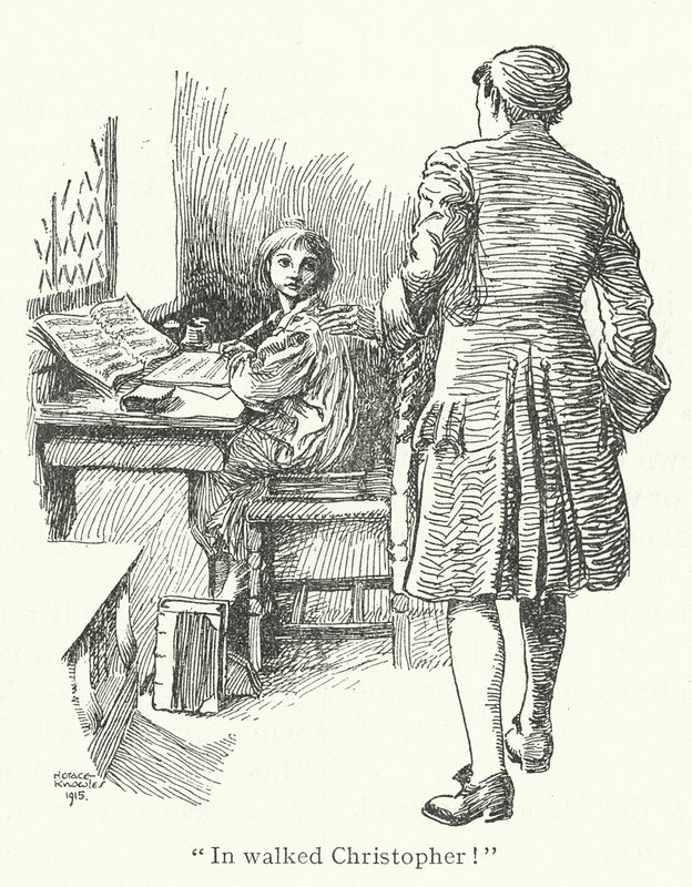 A piedi Johann Christoph Bach (litografia) da Horace J. Knowles