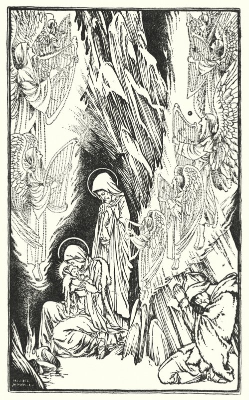 La notte santa (litografia) da Horace J. Knowles