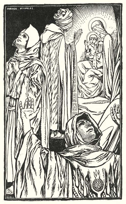 Il pozzo dei Magi (litografia) da Horace J. Knowles
