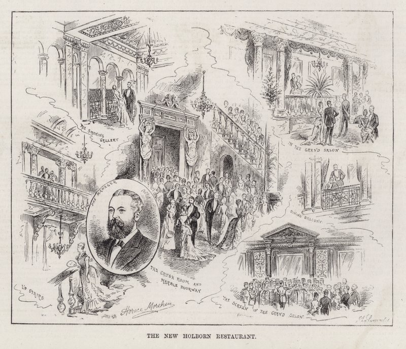 Il nuovo Ristorante Holborn da Horace Morehen