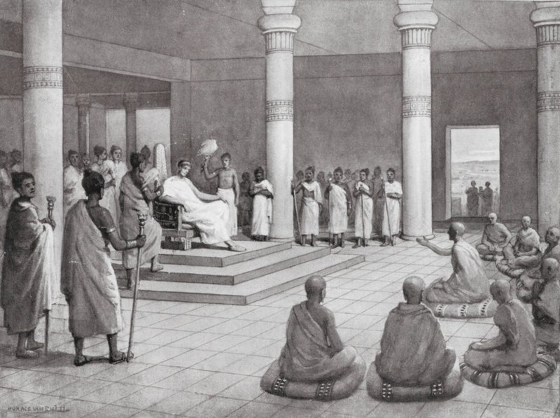 Re Milinda fa domande, 140 a.C. da Horace van Ruith
