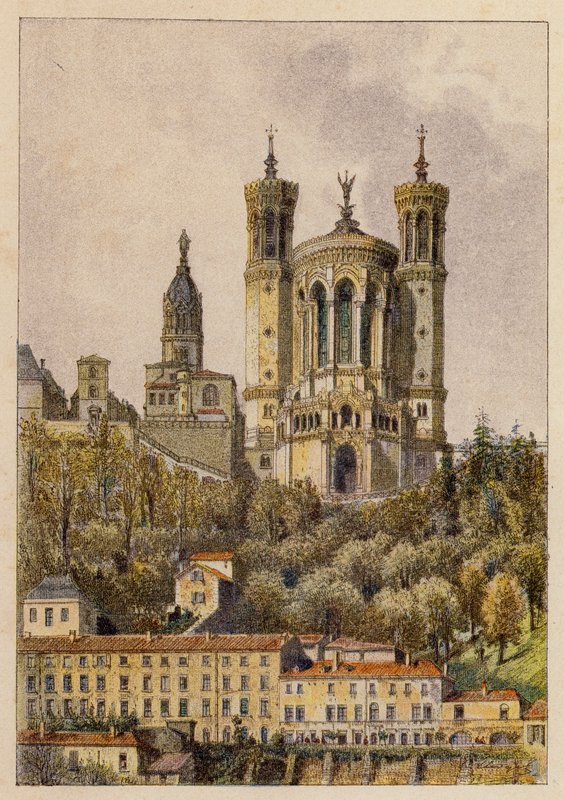 Notre-Dame de Fourvières, a Lione da Hubert Clerget
