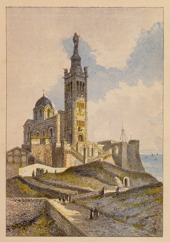 Notre-Dame de la Garde, a Marsiglia da Hubert Clerget