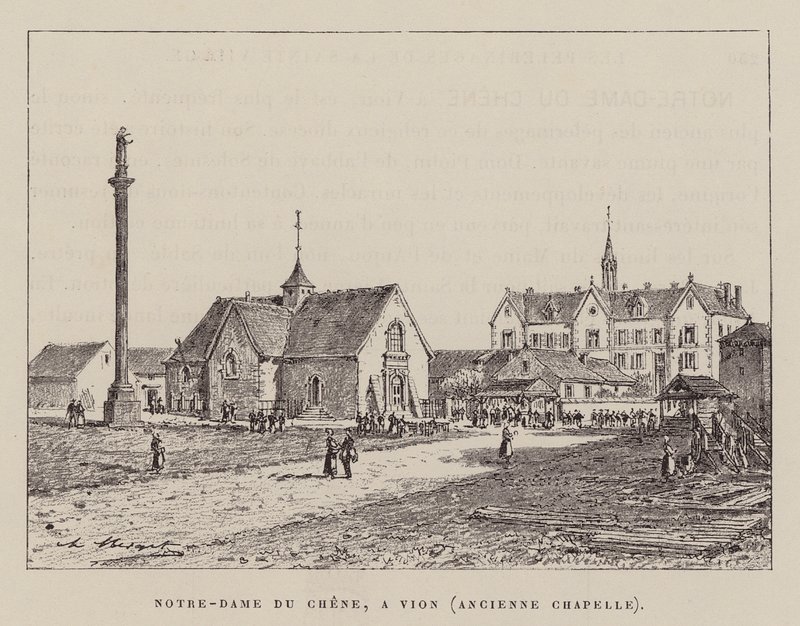 Notre-Dame Du Chene, A Vion, Antica Cappella da Hubert Clerget