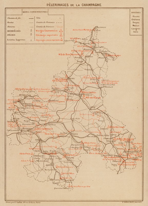 Pellegrinaggi della Champagne da Hubert Clerget