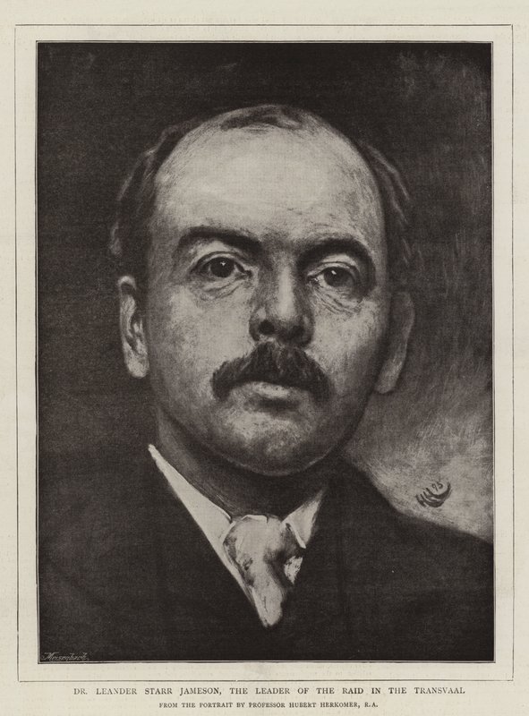 Dr Leander Starr Jameson, il leader del raid nel Transvaal da Hubert von Herkomer