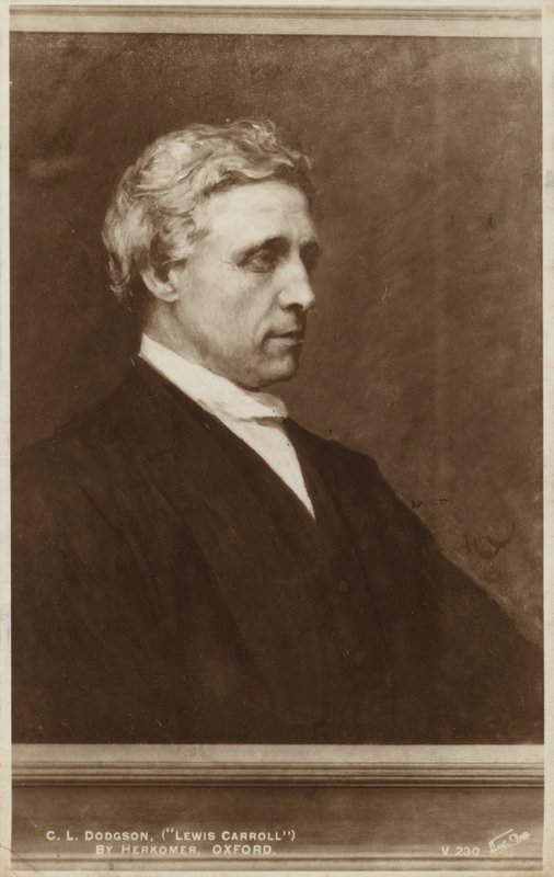 Lewis Carroll (1832-1898), scrittore inglese da Hubert von Herkomer