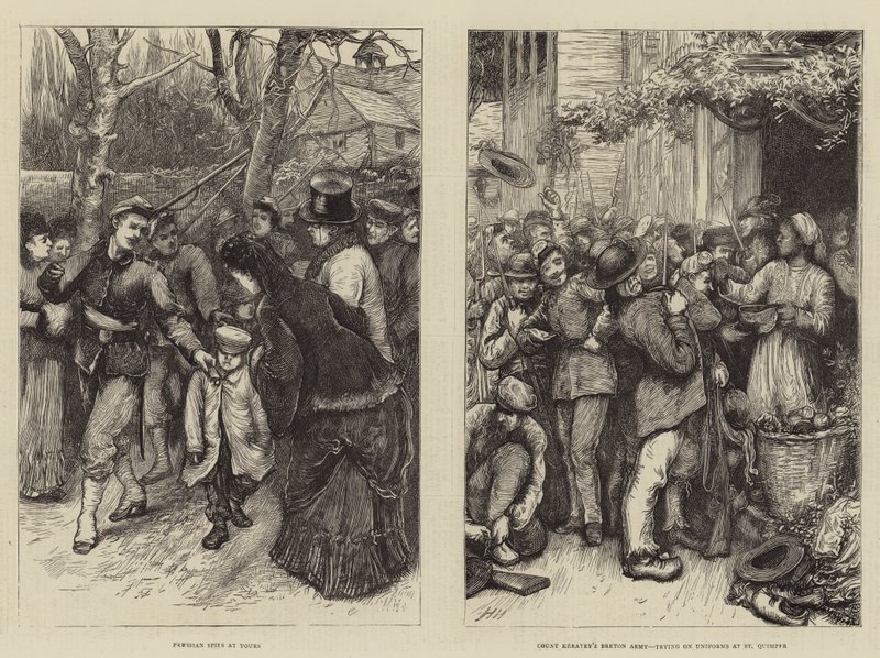 Scene in Francia da Hubert von Herkomer
