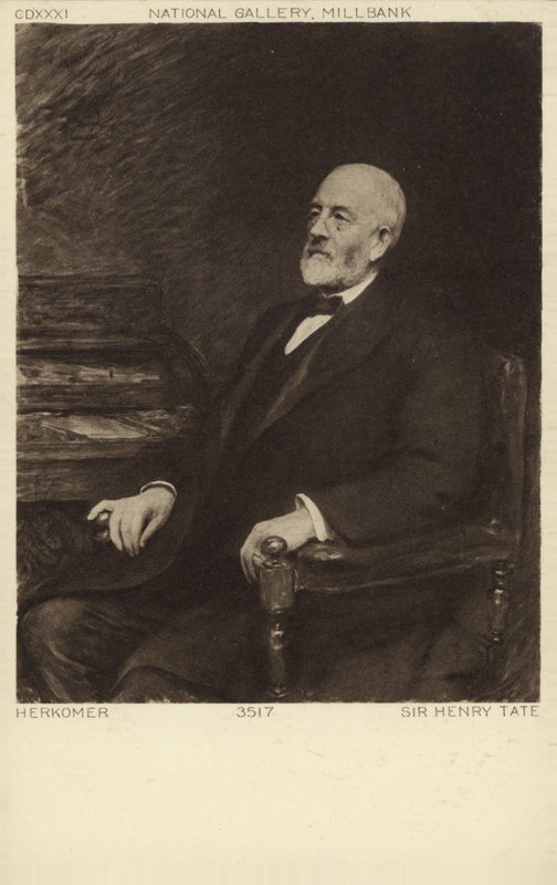 Sir Henry Tate, mercante di zucchero e filantropo inglese da Hubert von Herkomer