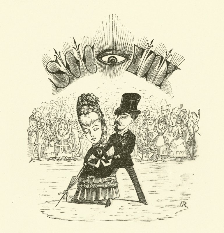 Società, con un grande OCCHIO da Hugh Rowley