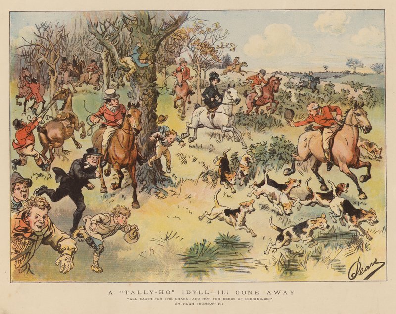 Un idillio di Tally-Ho: partito da Hugh Thomson