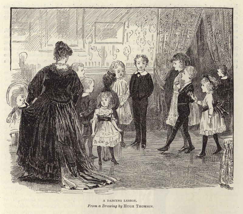 Una lezione di danza da Hugh Thomson