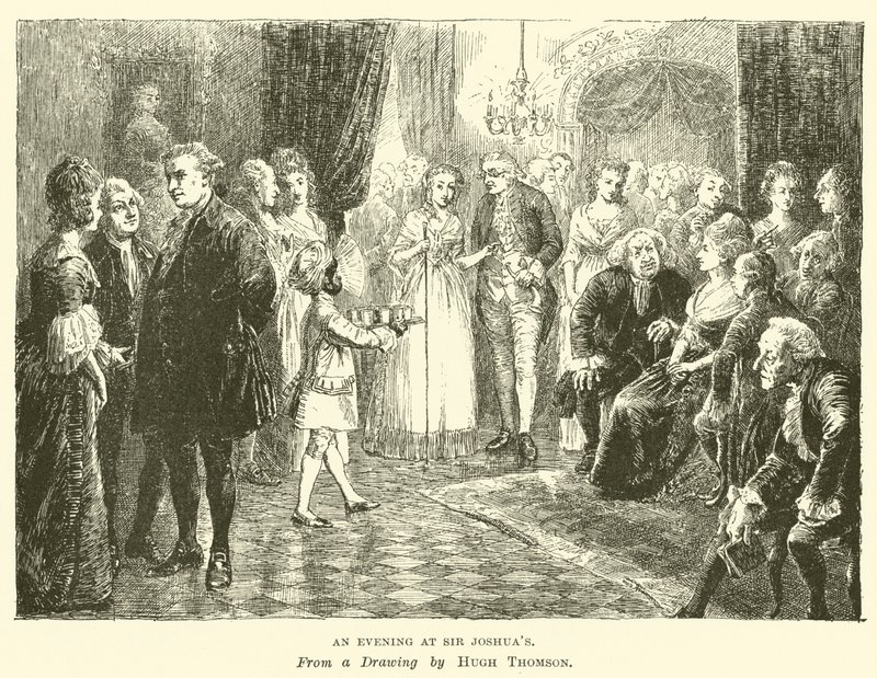 Una serata da Sir Joshua da Hugh Thomson