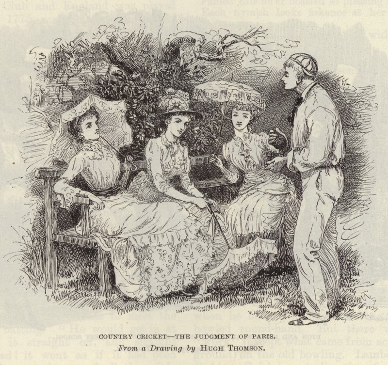 Il giudizio di Paride da Hugh Thomson