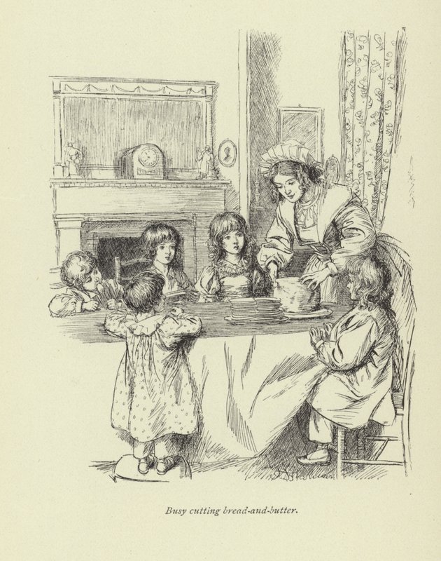 Illustrazione per Amos Barton di George Eliot da Hugh Thomson