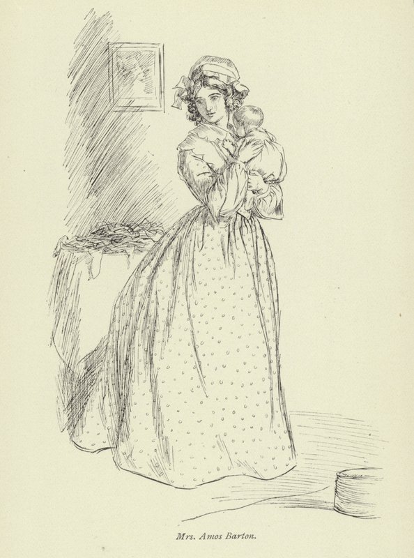 Illustrazione per Amos Barton di George Eliot da Hugh Thomson