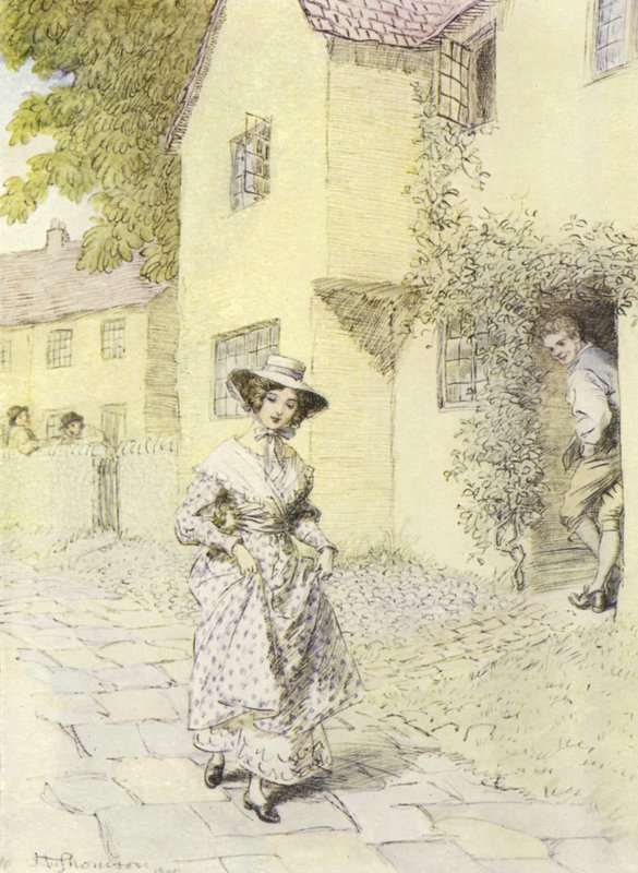 Illustrazione per Amos Barton di George Eliot da Hugh Thomson