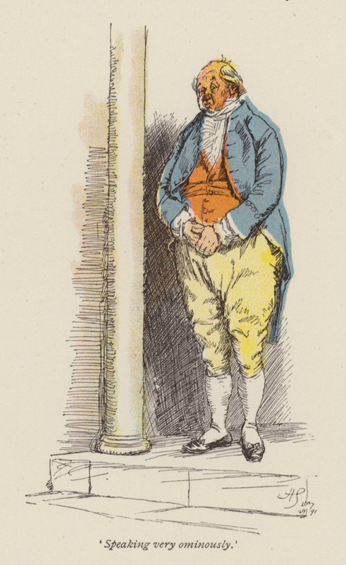 Illustrazione per Cranford di Mrs Gaskell da Hugh Thomson