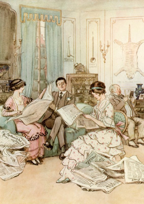 Illustrazione per Il Meraviglioso Crichton di J M Barrie da Hugh Thomson