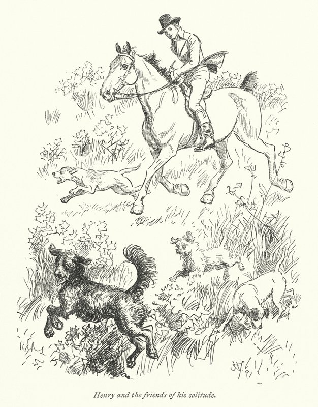Illustrazione per Northanger Abbey di Jane Austen (litografia) da Hugh Thomson