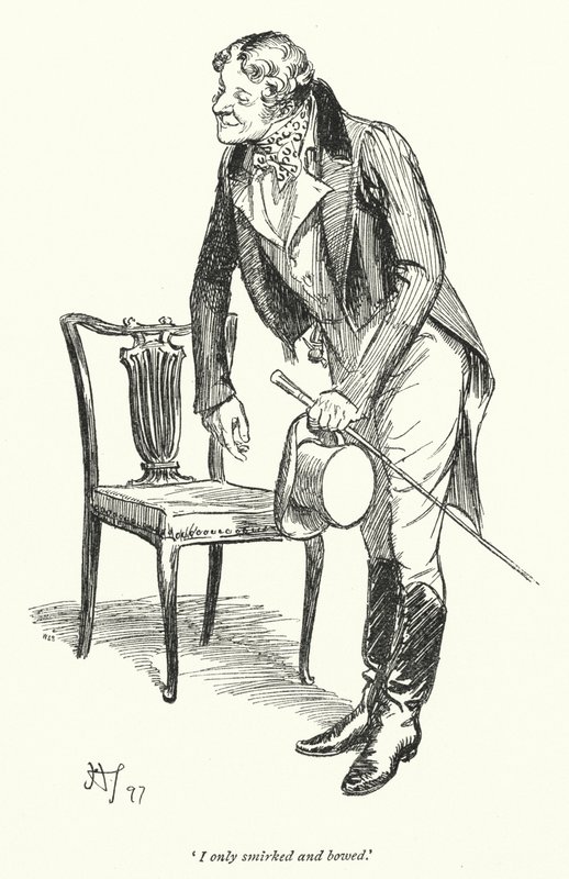 Illustrazione per Persuasione di Jane Austen (litografia) da Hugh Thomson
