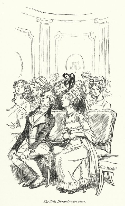 Illustrazione per Persuasione di Jane Austen (litografia) da Hugh Thomson