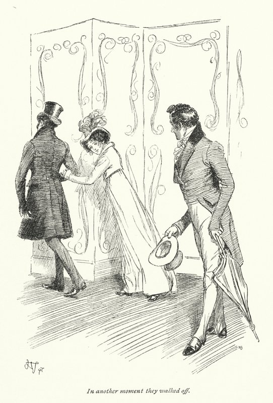 Illustrazione per Persuasione di Jane Austen da Hugh Thomson