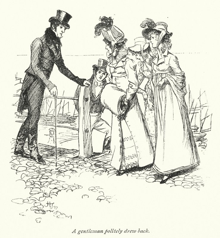 Illustrazione per Persuasione di Jane Austen da Hugh Thomson
