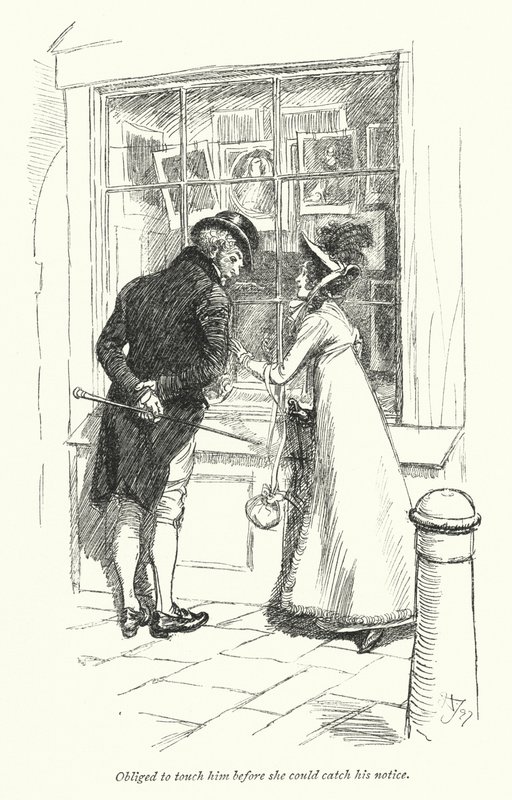Illustrazione per Persuasione di Jane Austen da Hugh Thomson