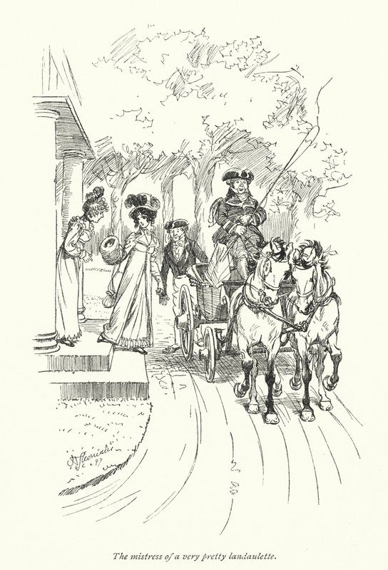 Illustrazione per Persuasione di Jane Austen da Hugh Thomson