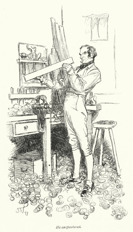 Illustrazione per Persuasione di Jane Austen (litografia) da Hugh Thomson