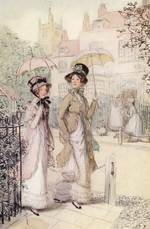 Illustrazione per Quality Street da Hugh Thomson