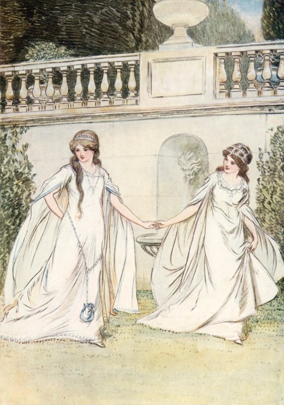 Illustrazione per Come vi piace di Shakespeare da Hugh Thomson