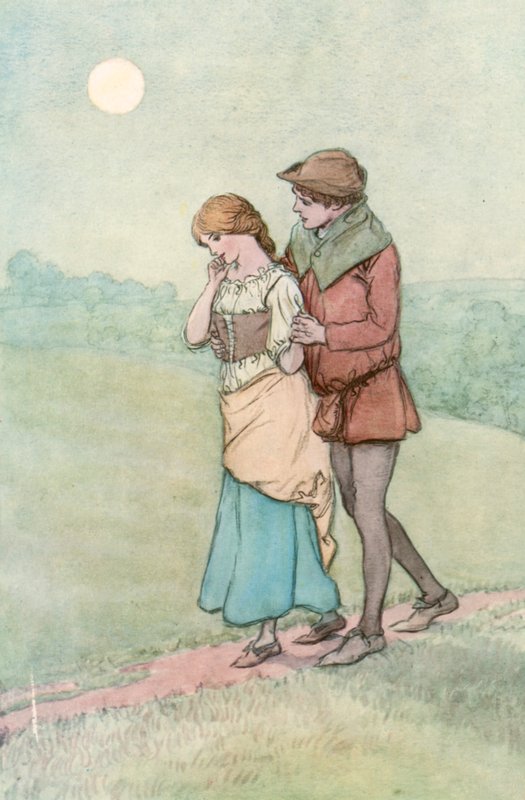 Illustrazione per Come vi piace di Shakespeare da Hugh Thomson