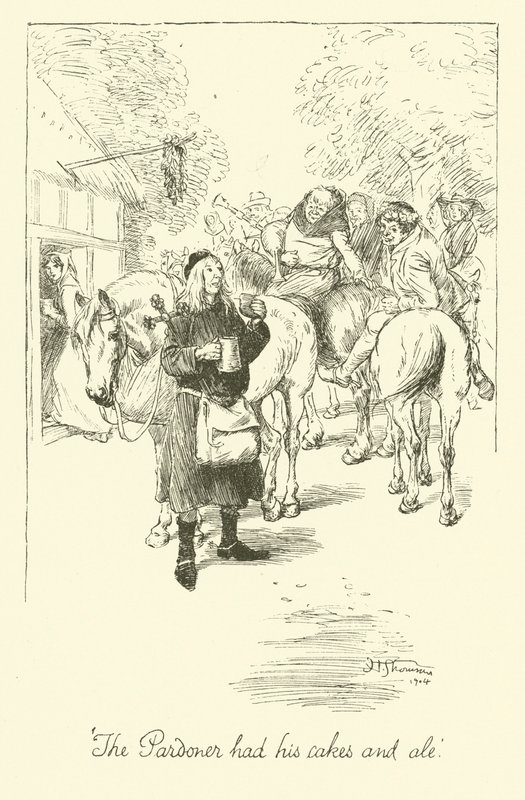 Il venditore di indulgenze da Hugh Thomson
